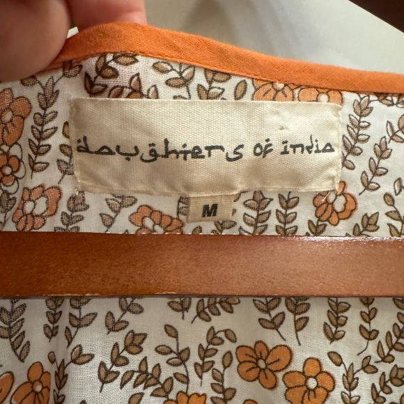 Daughters of India Wrap Dress Medium - Picture 2 of 6